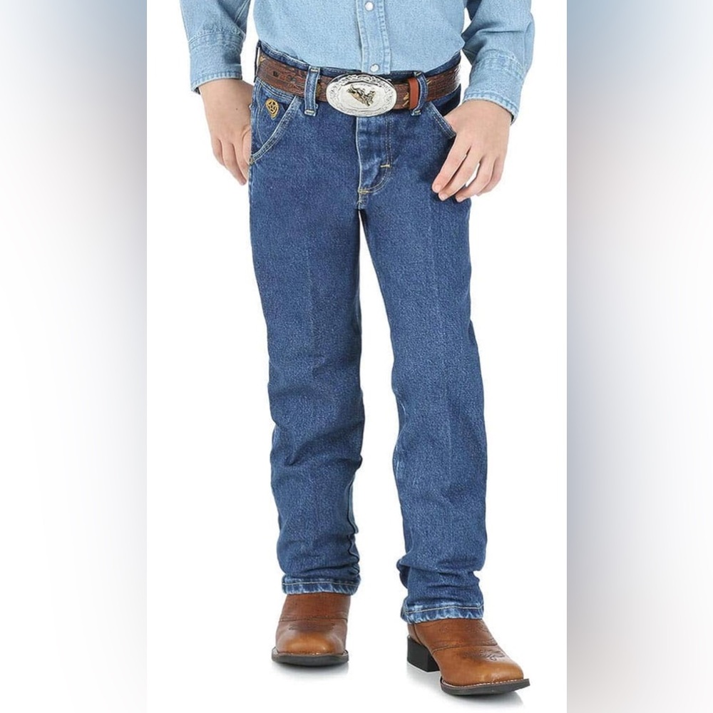 Wrangler Boys' Big George Strait Cowboy Cut Original Fit Jean